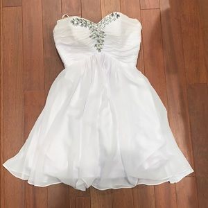 White Formal Dress